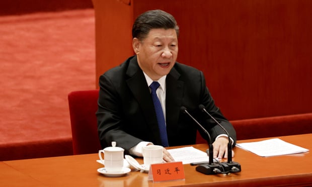 Xi Jinping says reunification with Taiwan ‘must happen’ by peaceful means