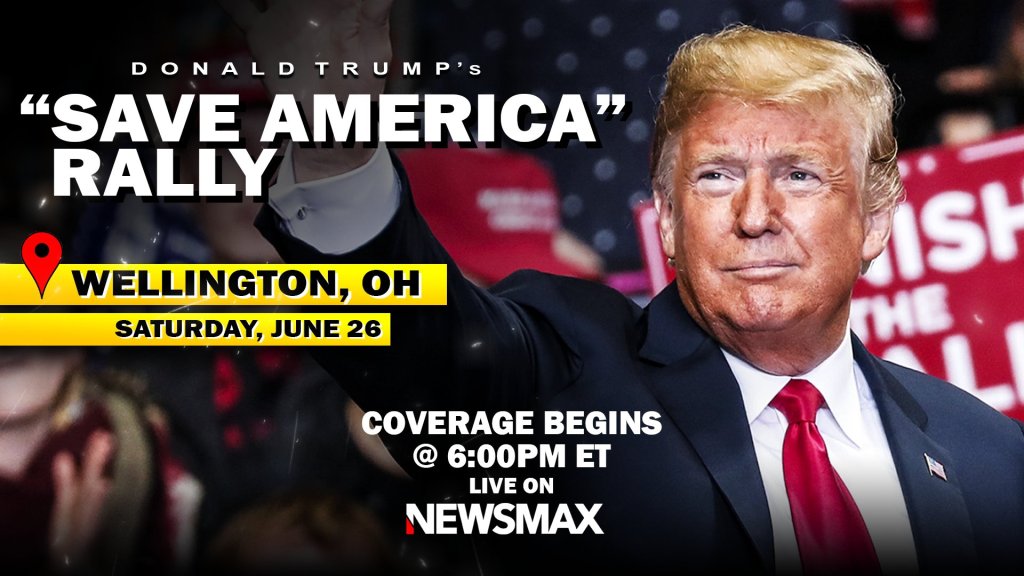 Donald Trump rally LIVE in Wellington, Ohio - 6/26/21