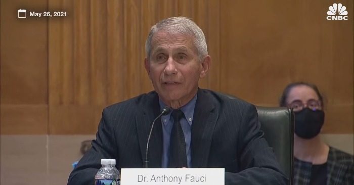 Fauci can’t explain why those recovered from Covid are required to take vaccine